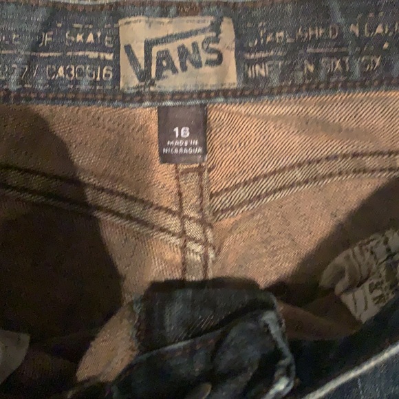 Van’s retro boys size 16 jeans - Picture 2 of 5